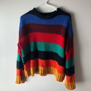 urban outfitters never worn striped sweater